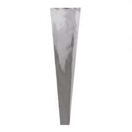 Конус матовый на 1 цветок металл однотонный размер 12*45см уп 50шт