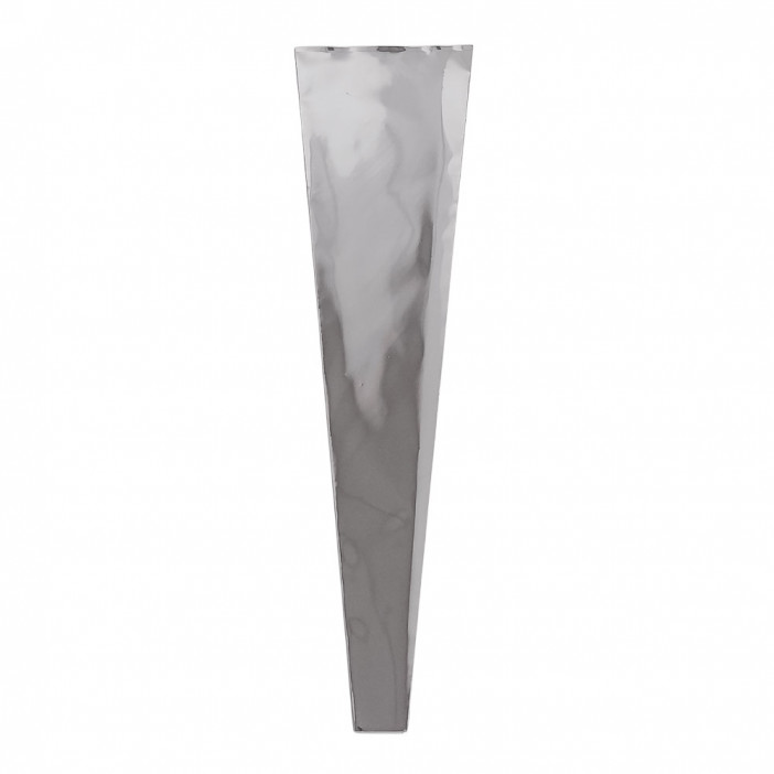 Конус матовый на 1 цветок металл однотонный размер 12*45см уп 50шт