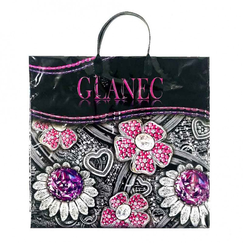 Пакет с пластмассовыми ручками Glanec