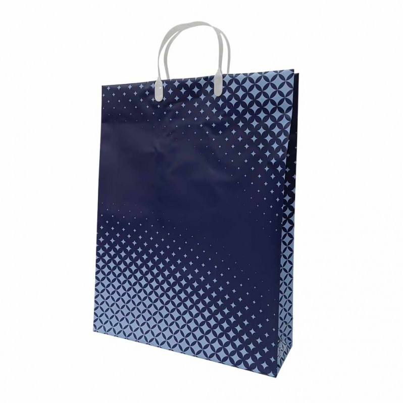Пакет сумка размер 32*40см Звездный орнамент
