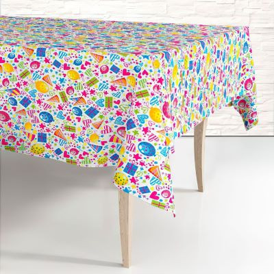 Скатерть одноразовая 120*180см Детская
