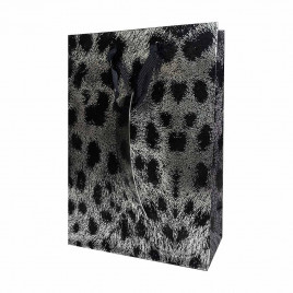 Пакет ЛЮКС Леопард размер 14*20*7см