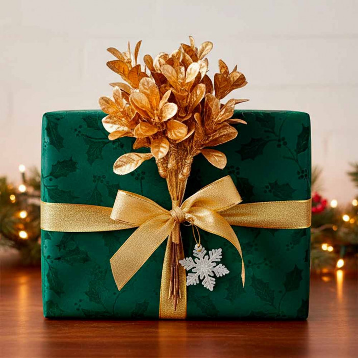 Связка веточек золото Н-12см