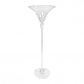 Ваза стекло Арамис на плитке H-50 D-16