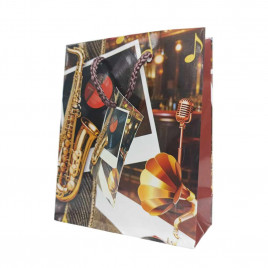 Пакет ламинированный бумажный МЭН ассорти размер 12*15*5,5см