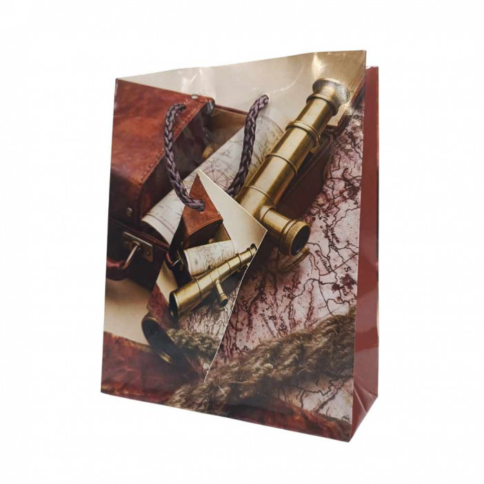 Пакет ламинированный бумажный МЭН ассорти размер 12*15*5,5см