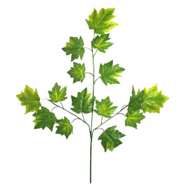 Ветка кленовый лист H-76см