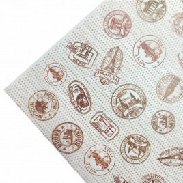 Бумага тишью в рулоне Круиз размер 0,7*10м