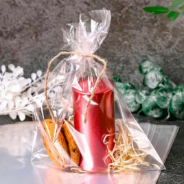 Пакет прозрачный с объемным дном 10*15*2см 50шт 