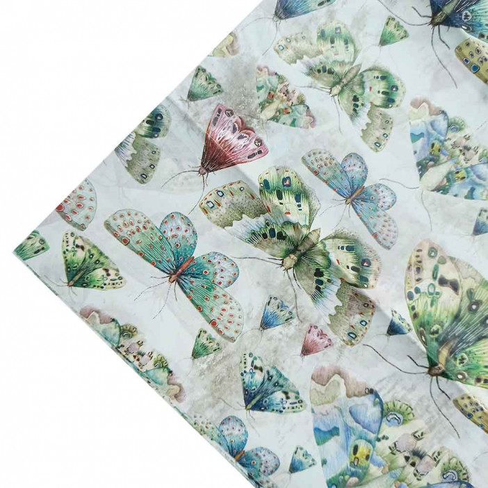 Бумага тишью в листах Бабочки размер 50см*70см