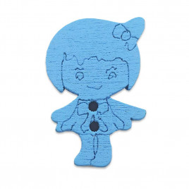 Декор из дерева Девочки L-2см