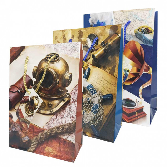 Пакет ламинированный Мужской ассорти 14*20*7см