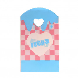 Пакет вырубной ПНД Любовь 13*20см 45 мкм 50шт