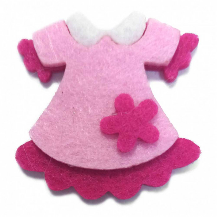 Декор из фетра Детство размер от 4см до 6см