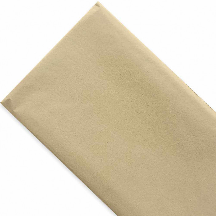 Бумага тишью в листах НАТУРАЛЬНАЯ СВЕТЛАЯ размер 50см*66см