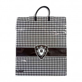 Пакет с пластмассовыми ручками 40*44см Герб 10шт