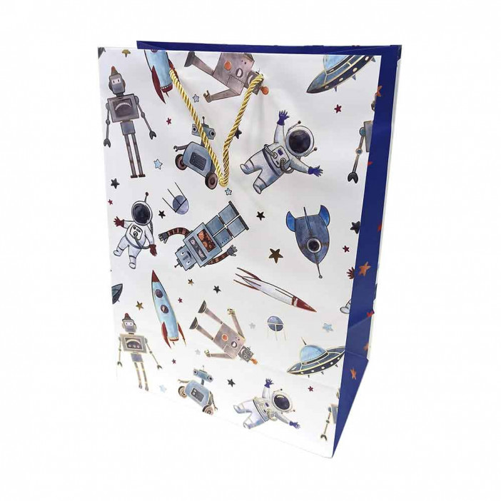 Пакет ЛЮКС Детский с золотом размер 31*44*19см