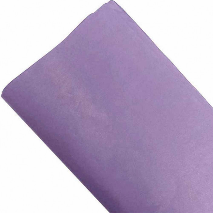 Бумага тишью в листах ФИОЛЕТОВАЯ размер 50см*66см  