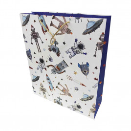 Пакет ЛЮКС Детский с золотом размер 53*44*18см