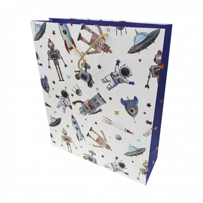 Пакет ЛЮКС Детский с золотом размер 53*44*18см