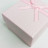 Коробка квадрат розовый размер 8,5*8,5*5см 