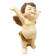 Фигура Ангел с золотыми крыльями размер 5*4*8см
