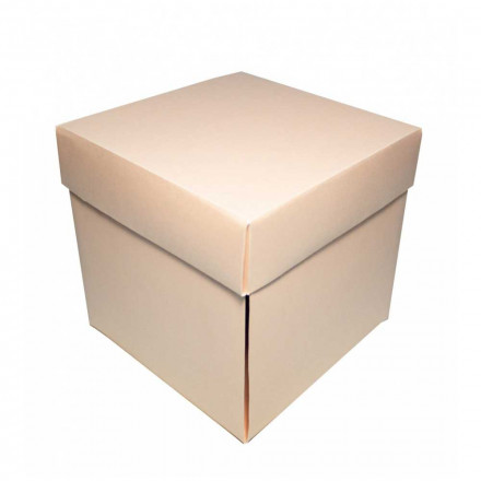 Коробка-трансформер квадратная &quot;Сюрприз&quot; для фото размер 18,5*18,5*18см