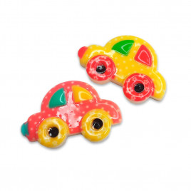 Декор из пластика Машинка размер 3,5*2см