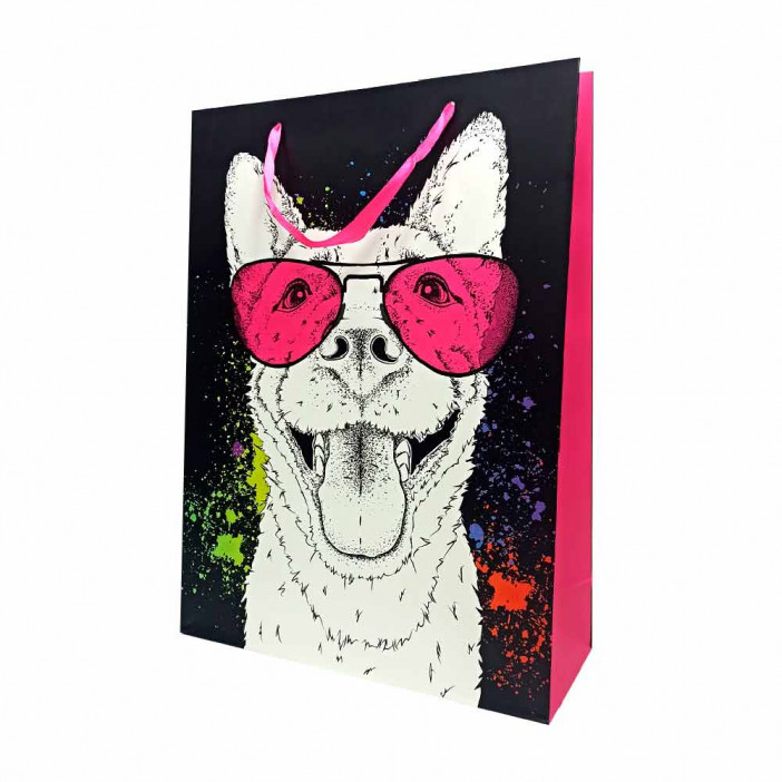 Пакет ЛЮКС Диско звери размер 31*42*12см