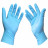 Перчатки нитриловые Nitrylex Classic+ голубые полностью текстурированные 50 пар M