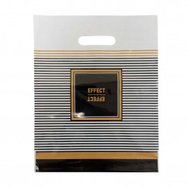 Пакет с вырубной ручкой Контраст 30*37см 95мкм 50шт