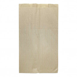 Пакет бумажный крафт полоса 40г/м2 размер 35*20*10см уп 10шт