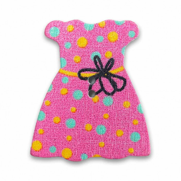 Декор из дерева Платья размер 3,5*3*2см