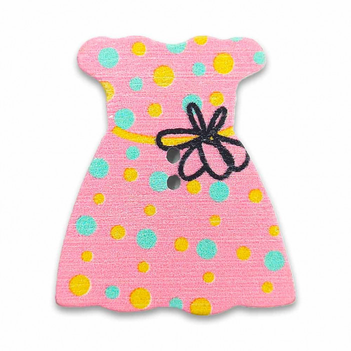 Декор из дерева Платья размер 3,5*3*2см