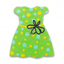 Декор из дерева Платья размер 3,5*3*2см