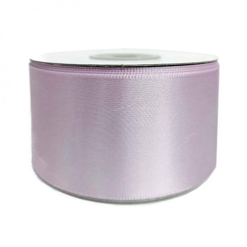 Лента атласная светло-черничная размер 5см*23м