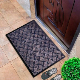 Коврик влаговпитывающий Крафт 90*150см коричневый