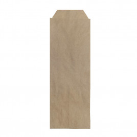 Пакет бумажный крафт под столовые приборы 40г/м2 размер 22*7см уп 10шт