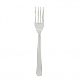 Вилка столовая прозрачная 10шт