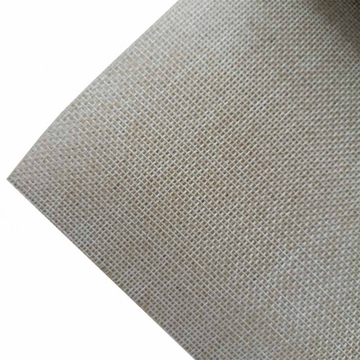 Лен искусственный размер 47см*4,5м натуральный