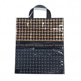 Пакет с петлевой ручкой Бомонд 31*35см 95мкм 50шт