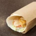 Пакет бумажный крафт с плоским дном 40г/м2 размер 18,5*8*4,5см уп 10шт