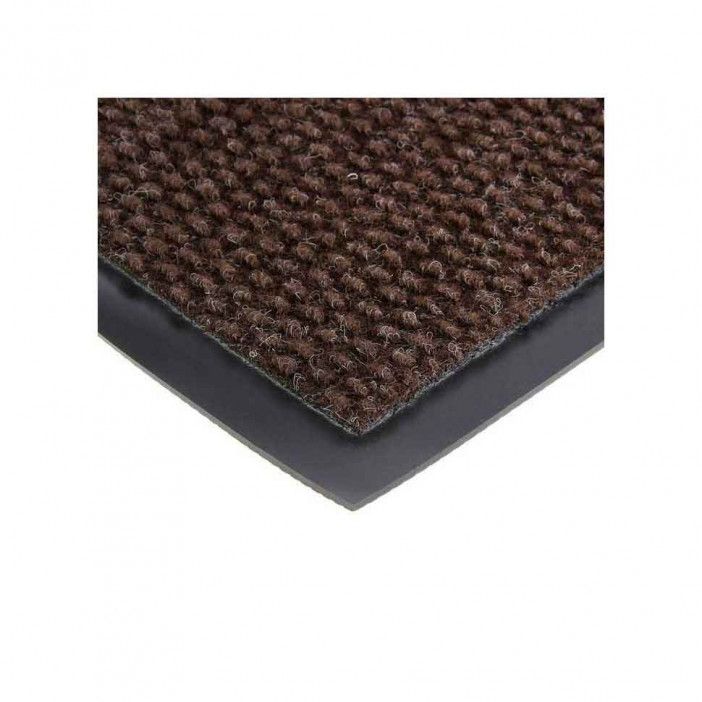 Коврик влаговпитывающий ребристый Престиж 90*120см коричневый