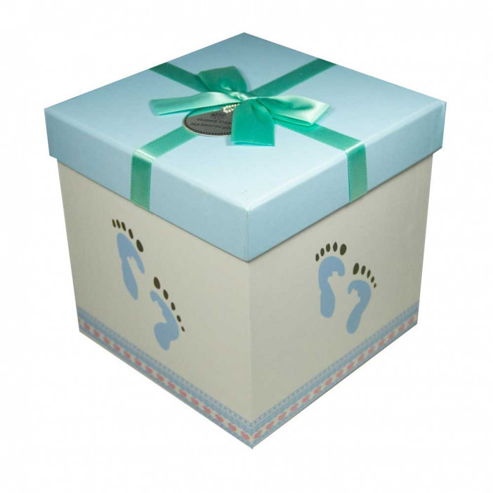 Коробка кубик детская в 2-х размерах