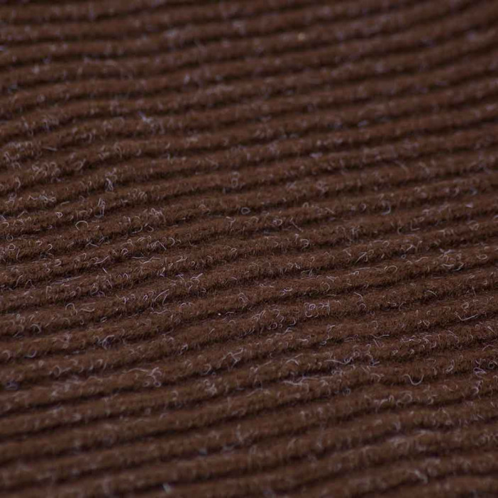 Коврик влаговпитывающий ребристый Стандарт 120*150см коричневый