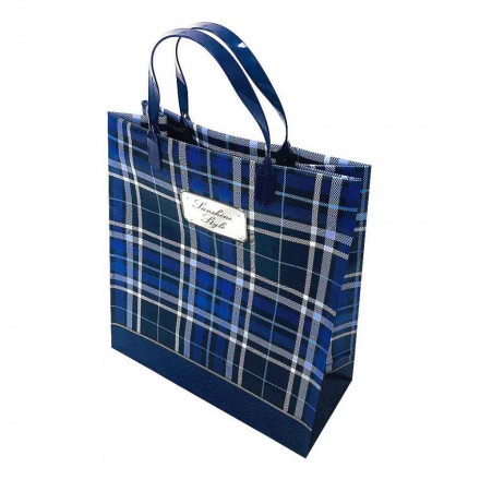 Пакет сумка размер 23*26см &quot;Sunshine style&quot; синий