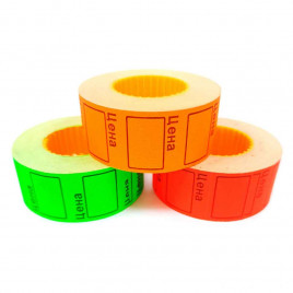 Этикет лента Цена 30*20мм 350шт