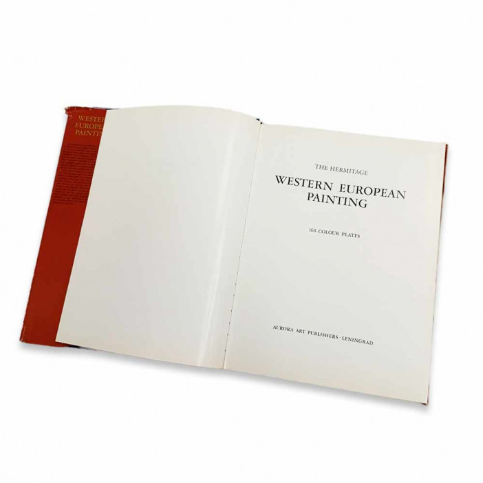 Книга Альбом The Hermitage. Western European Painting 1977г