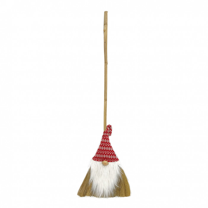 Метла гном размер 40*8*130см арт 49142