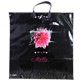 Пакет с пластмассовыми ручками 40*44см Molly 10шт